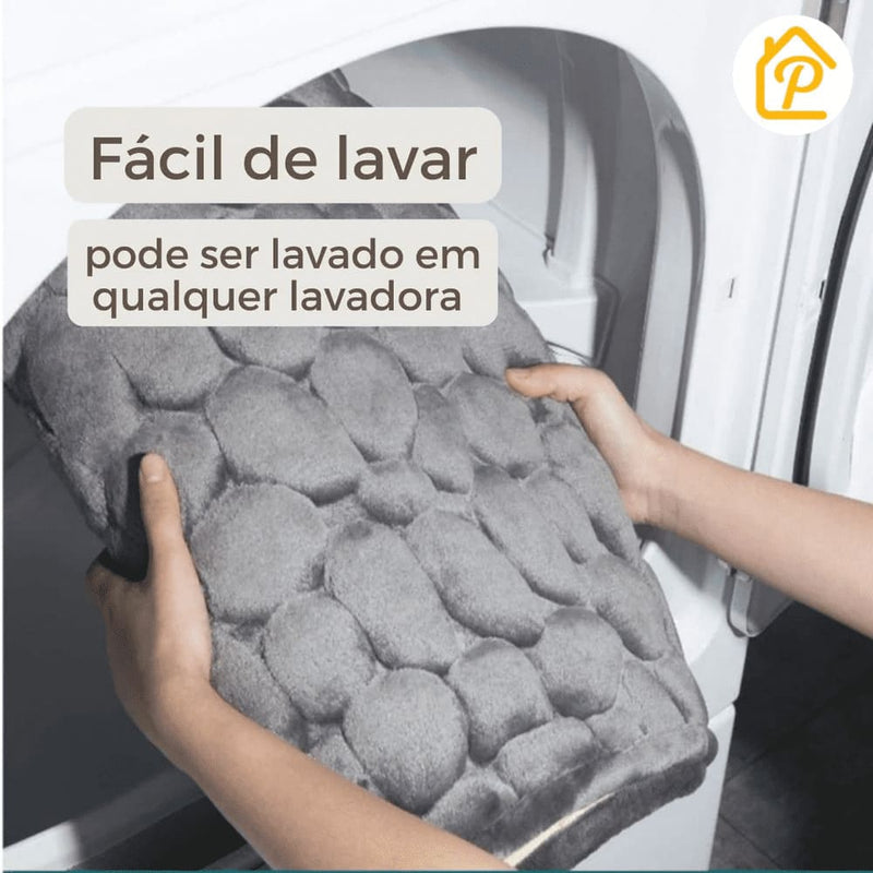 Tapete para Banheiro Antiderrapante Safira™ - PAGUE 1 LEVE 2 + Brinde Exclusivo
