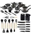 Kit Cozinha •  Panelas + Jogo de Utensílios (Brinde)
