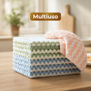 MaxFibra™ • Kit de Panos de Microfibra Reutilizável + (Brinde)