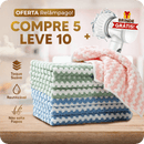 MaxFibra™ • Kit de Panos de Microfibra Reutilizável + (Brinde)